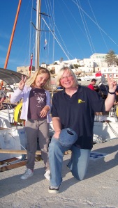 Spontane "Freundschaften" in Naxos